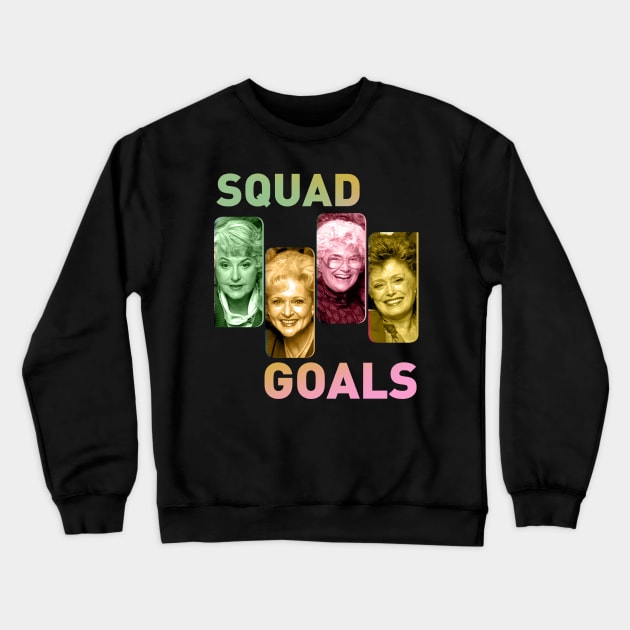 golden girls squad Crewneck Sweatshirt by CLOSE THE DOOR PODCAST